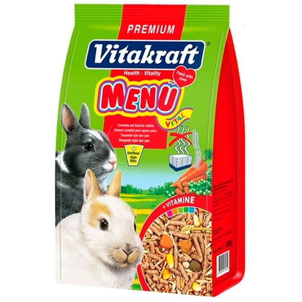 Vitakraft Menü Vital Tavşan Yemi 1 Kg ürün görseli