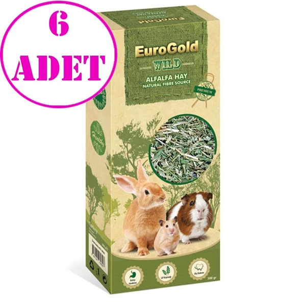 Eurogold Kemirgen Yeşil Yonca 300 Gr 6 ADET ürün görseli