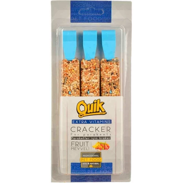 Quik Meyveli Paraket Krakeri 3'lü ürün görseli 1
