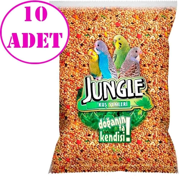 Jungle Muhabbet Yemi Poşet 500 Gr 10 AD