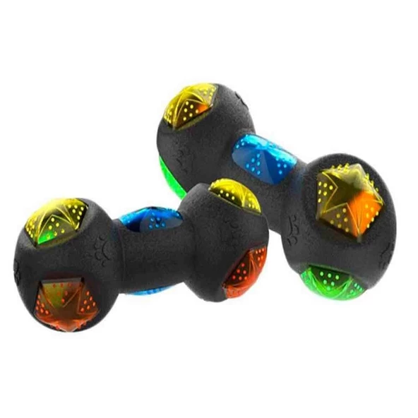 Pawise Kauçuk Diamond Dumbell Sesli Köpek Oyuncağı ürün görseli