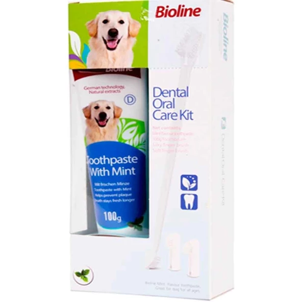Bioline Nane Aromalı Ağız Diş Bakım Seti 100 Gr