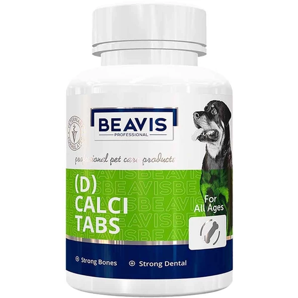 Beavis Köpek Vitamini Kalsiyum Destekli 84 Tab