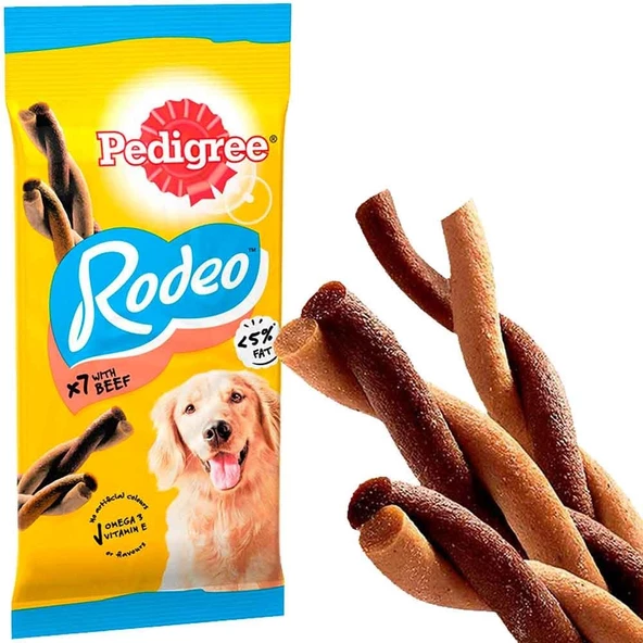 Pedigree Rodeo Sığır Etli Köpek Ödülü 123 gr