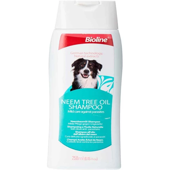 Bioline Nem Ağacı Özlü Köpek Şampuanı 250 Ml