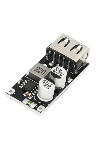 Qc2 Qc3 Hızlı Şarj Modülü Dc 6-32 V 24 W to 5 V Usb Cep Telefonu Android Huawei Mtk Samsung Voltaj Düşürücü - 2