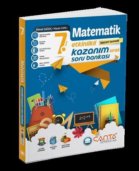 Çanta Yayınları 7. Sınıf Tüm Dersler Etkinlikli Kazanım Soru Bankası 4 Kitap - 2