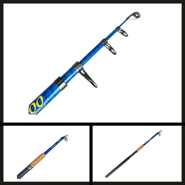 Uyguna-Yakala 100-150 Gr Protackle Sensei 2.70 Mt Teleskopik Kamış Mavi-AMS.032 - 2