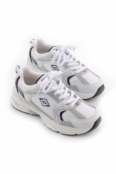 Kadın Ortopedik Taban File Detaylı Sneaker SLZ0005 - Resim 8