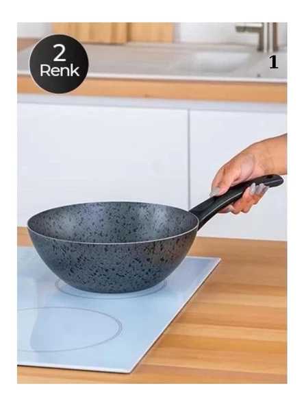 Acar CM5818 Wok Tava 24 Cm Tekli