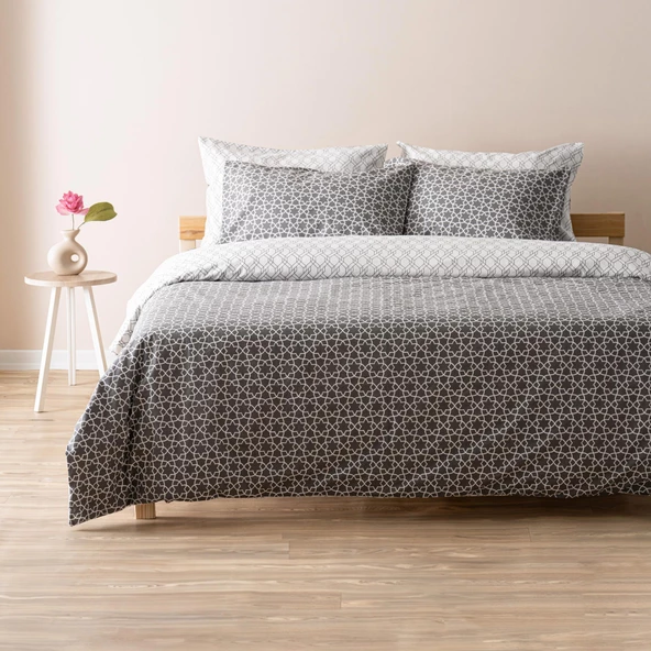 Soley | Mix & Match | Blanj | %100 Pamuklu Çift Kişilik Nevresim Seti - 2