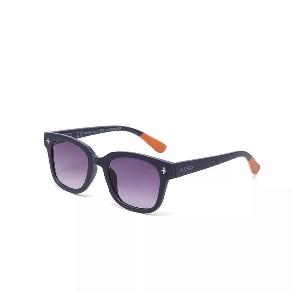 Okkia Giovanni Midnight  Unisex Güneş Gözlüğü Siyah Gradyan - 4