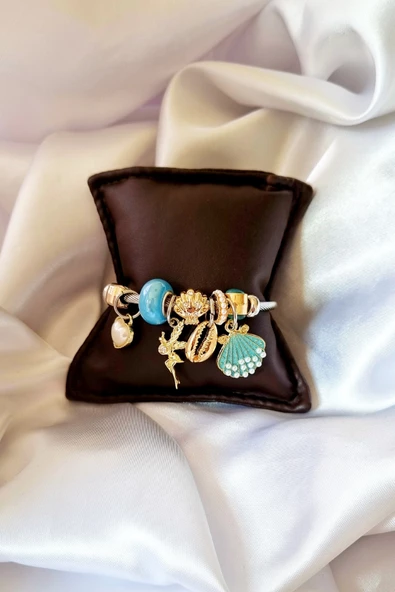 Paslanmaz Çelik Pandora Modeli Charm Bileklik - Resim 3