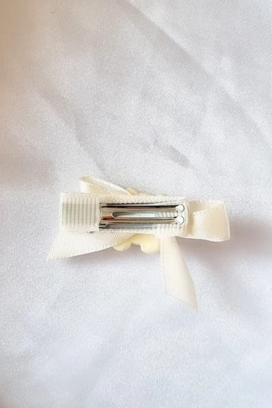 Çocuk Fiyonklu Figürlü 2'li Pens Toka Seti Klipsli Toka Seti Ayıcıklı pens - 2