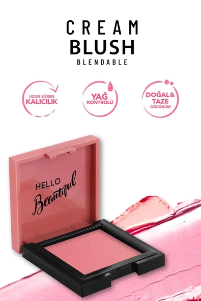 Pastel Profashion Cream Blush Krem Allık No:41 - 3