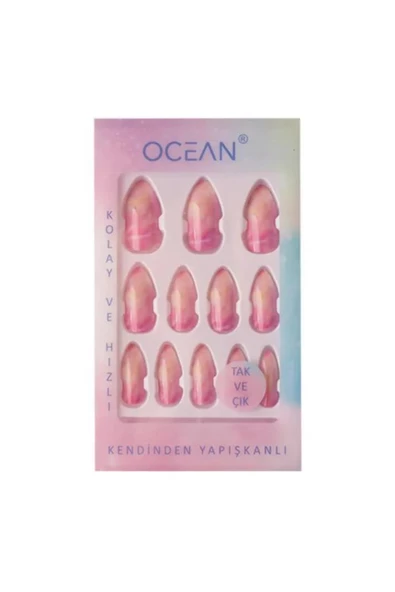 Ocean 765 - Tak Ve Çık Kendinden Yapışkanlı Takma Tırnak