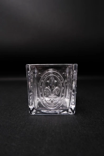 Digithome Tekli Kare Cam Mumluk 8 Cm – MM.GZD.200 C1-1-288