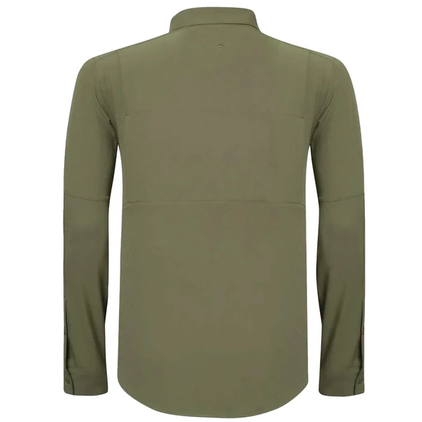 Alpinist Tegus Uzun Kollu Erkek Gömlek Haki (600701) - 6