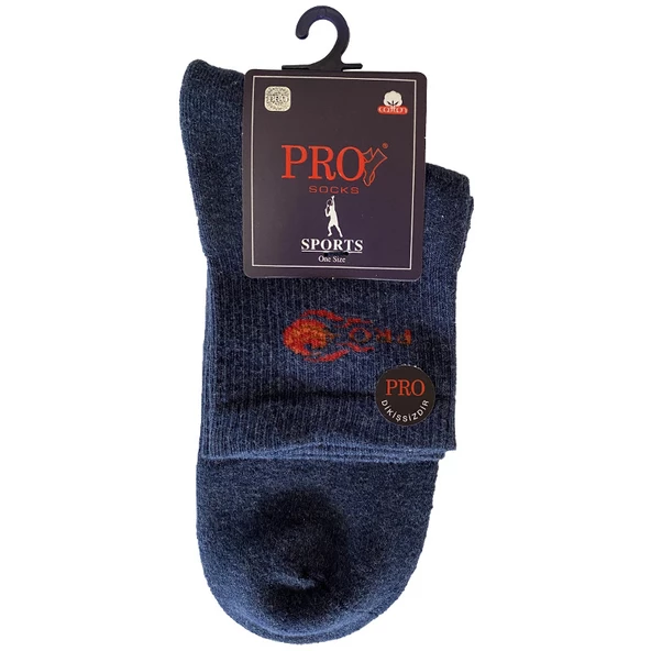 14012 Aztec Havlu Erkek Patik Çorabı Mavi 41-44 ürün görseli 1