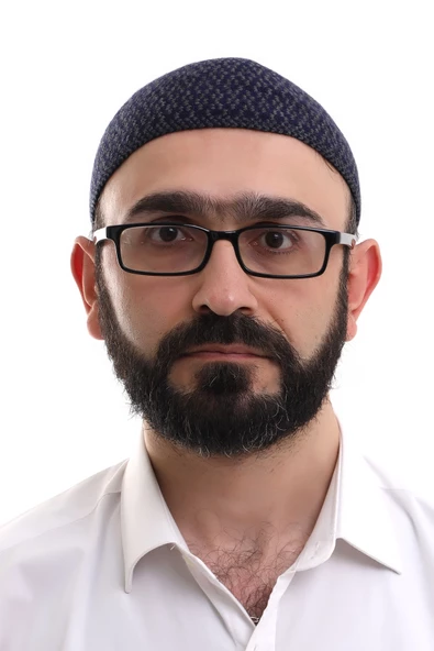 Lacivert Orlon Kışlık Namaz Takkesi Baklava Desenli Takke - Resim 7