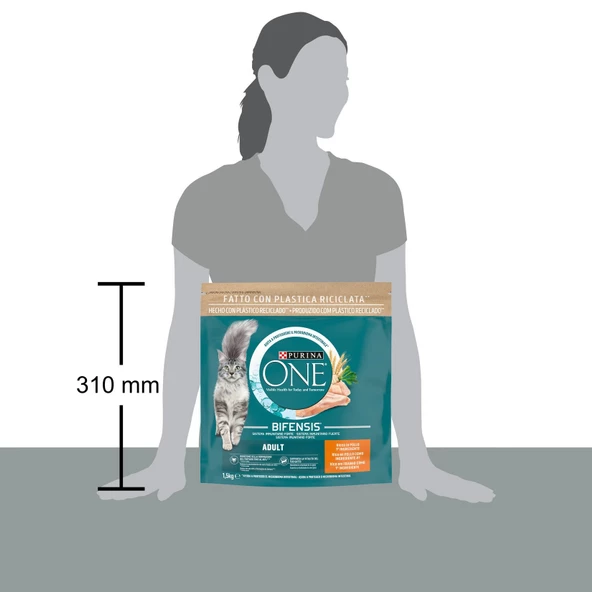 Purina One Tavuklu Yetişkin Kuru Kedi Maması 1,5 kg - Resim 3
