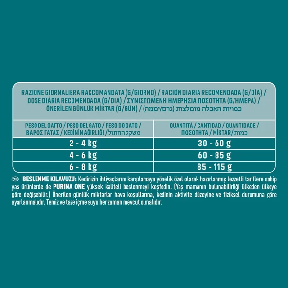 Purina One Tavuklu Yetişkin Kuru Kedi Maması 1,5 kg - Resim 4