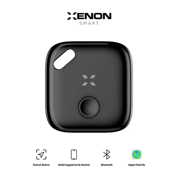 Xenon Smart Tag Akıllı Takip Cihazı  (Apple Lisanslı)