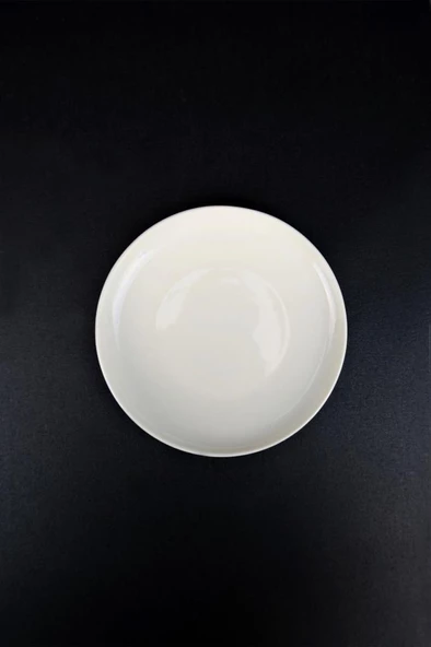 Digithome Semazen 6’lı Porselen Pasta ve Sunum Tabağı Seti 17 Cm Krem - TL4054475 C320.003 - Resim 4