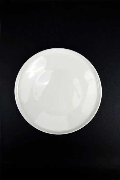 Digithome Elif 6’lı Porselen Pasta ve Sunum Tabağı Seti 21 Cm Krem - TL4052396 C320.003 - 4