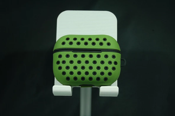 Airpods Pro Uyumlu HoneyComp Kablosuz Kulaklık Kılıfı + Anahtarlık - 11
