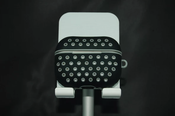 Airpods Pro Uyumlu HoneyComp Kablosuz Kulaklık Kılıfı + Anahtarlık - 9
