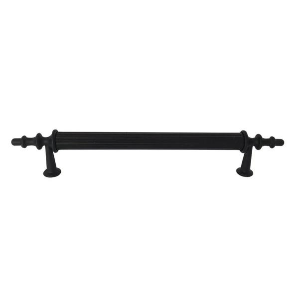 12 Adet Erciyes kulp Siyah 128 mm Kulp Mobilya Mutfak Dolabı Çekmece Dolap Kapak Kulpu Kulbu Metal Kulpları - 4