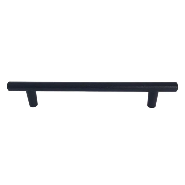 12 Adet Boy Kulp Mat Siyah 128 mm Kulp Mobilya Mutfak Dolabı Çekmece Dolap Kapak Kulpu Kulbu Metal - 3