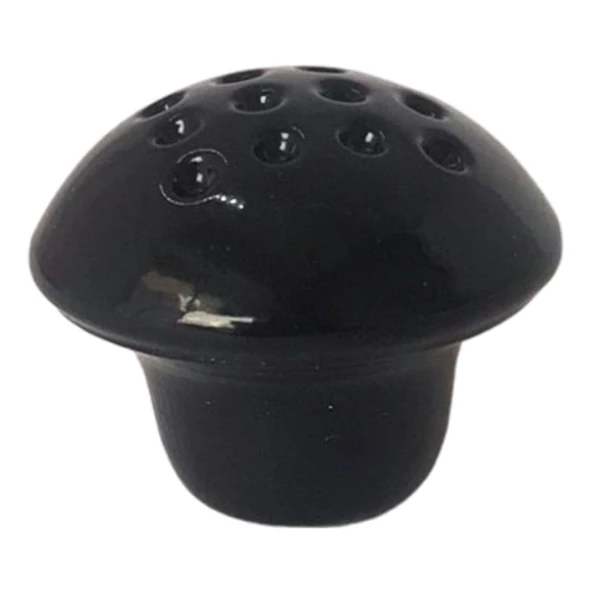 15 Adet Siyah Noktalı Mantar Düğme Kulp Mobilya Çekmece Dolap Kapak Kulbu Metal Kulp Aksesuarları Vidalı - Resim 5