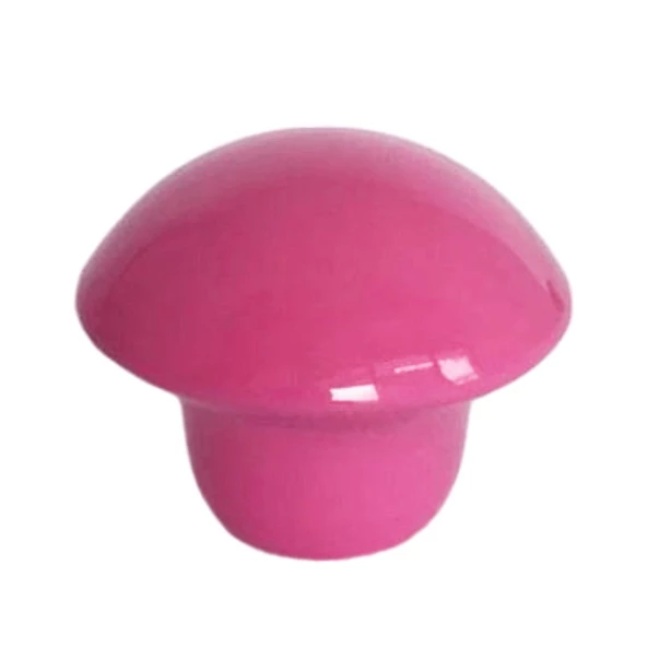 Pembe Mantar Düğme Kulp Çocuk Bebek Mobilya Çekmece Dolap Kapak Kulbu Metal Kulp Aksesuarları Vidalı - 5