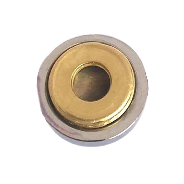 10 Adet Vida Kapatıcı Kapağı 15 Mm Metal Vida Tapası Tıpası Dekoratif Vida Gizleyici Krom - 5