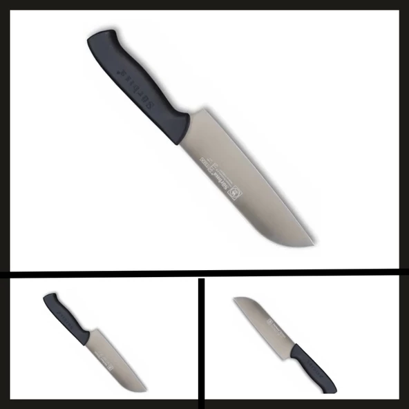Uyguna-Yakala No:61195 Sürmene Aşçı Bıçağı Santoku-BIÇ.125 - Resim 2