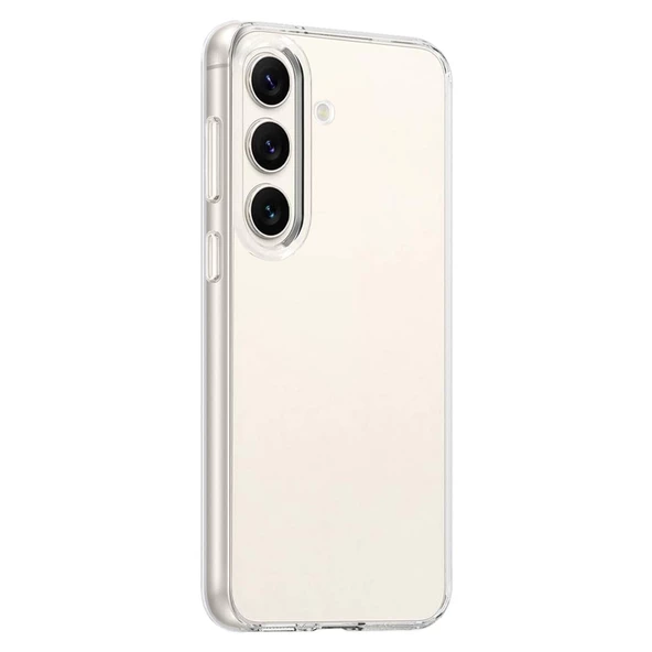 Samsung Galaxy S24 Plus Premium Silikon Kılıf Şeffaf