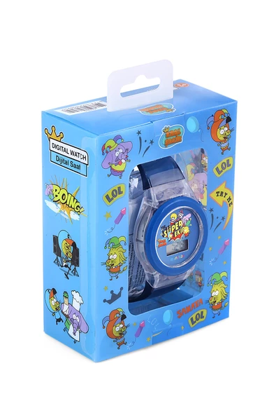 MiniFlak  Lisanslı Kral Şakir KS7210  Mavi Işıklı Çocuk Kol Saati - Resim 11