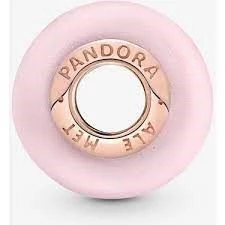 Pandora 789421C00-Mat Pembe Murano Cam Charm - 4