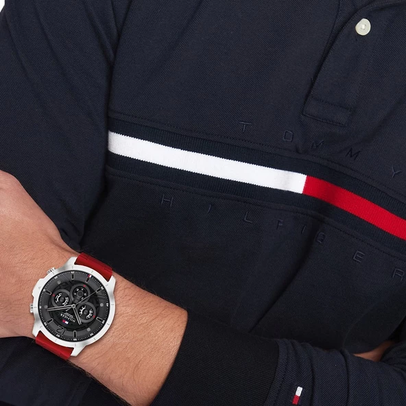 Tommy Hilfiger TH1710490 Erkek Kol Saati - Resim 4