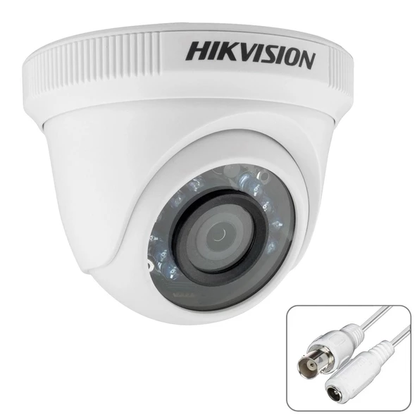 Hıkvısıon Ds-2ce56d0t-ırpf Dome Ahd Kamera 2mp 2.8mm İç Mekan