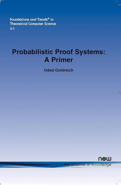 Probabilistic Proof Systems: A Primer Oded Goldreich ürün görseli 1