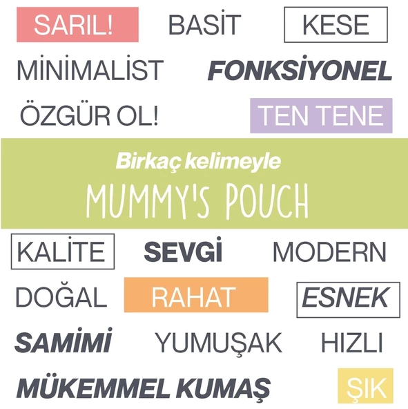 Mummy's Pouch M ( Medium ) Beden - 9