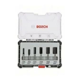 Bosch Pro Freze Seti 6 'lı Düz 8 mm şaftlı - 2607017466