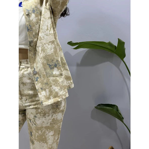 Batik Desenli Pantolon - 3