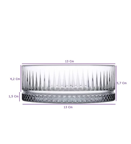 Paşabahçe 530042 Elysia 2li Çerezlik Kase 510 cc - 2