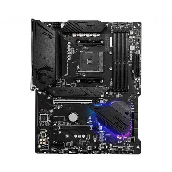 MSI MPG B550 GAMING PLUS Amd B550 Soket AM4 DDR4 4400MHz (O.C) M.2 ATX Anakart - 2