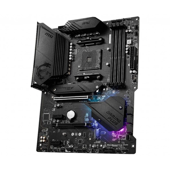 MSI MPG B550 GAMING PLUS Amd B550 Soket AM4 DDR4 4400MHz (O.C) M.2 ATX Anakart - 3