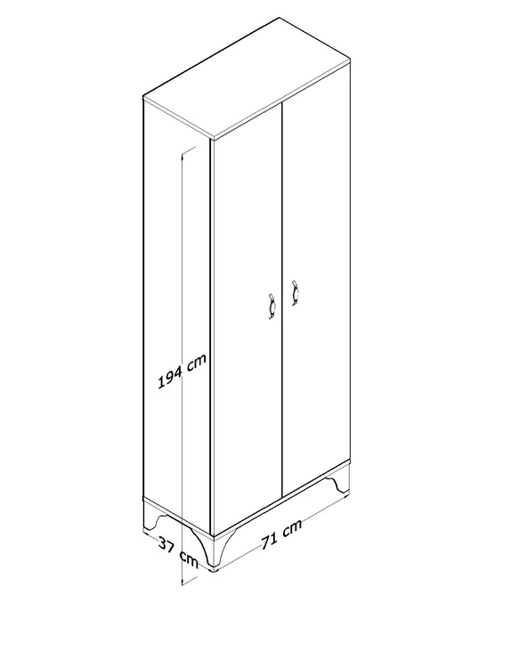 Çok Amaçlı, Kiler, Ayakkabılık, Mutfak, Banyo, Balkon Dolap - 12
